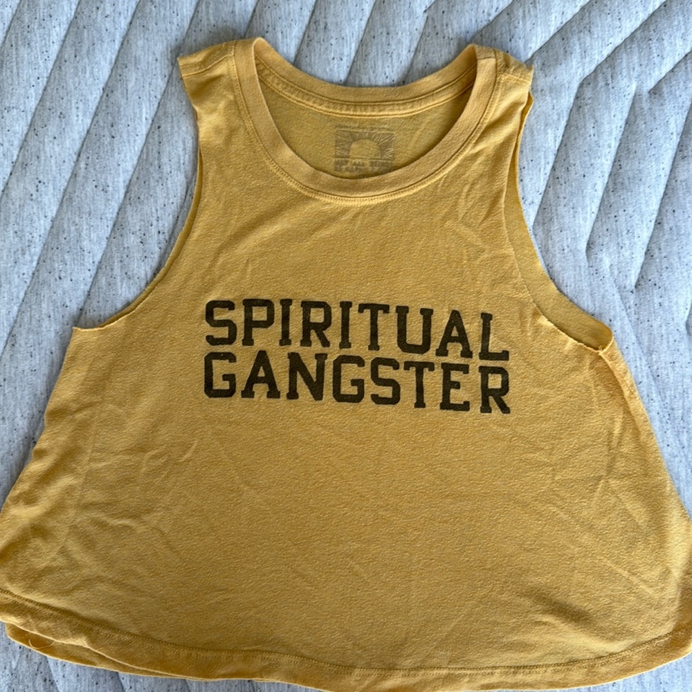 Spiritual Gangster muscle tank in size Small.